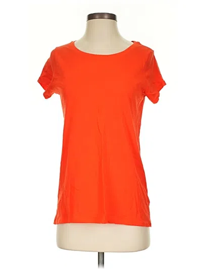 Pre-owned Atm Anthony Thomas Melillo Short Sleeve T-shirt In Orange