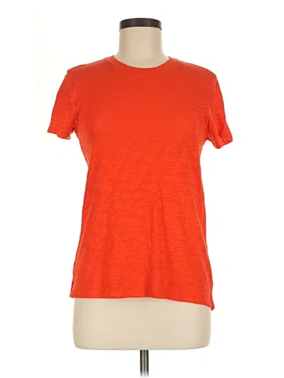 Pre-owned Atm Anthony Thomas Melillo Short Sleeve T-shirt In Orange