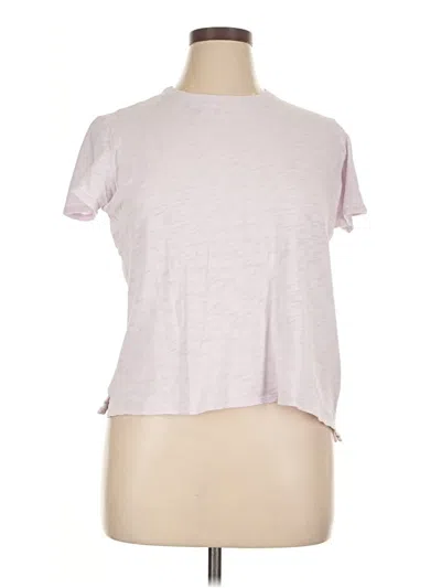 Pre-owned Atm Anthony Thomas Melillo Short Sleeve T-shirt In Pink