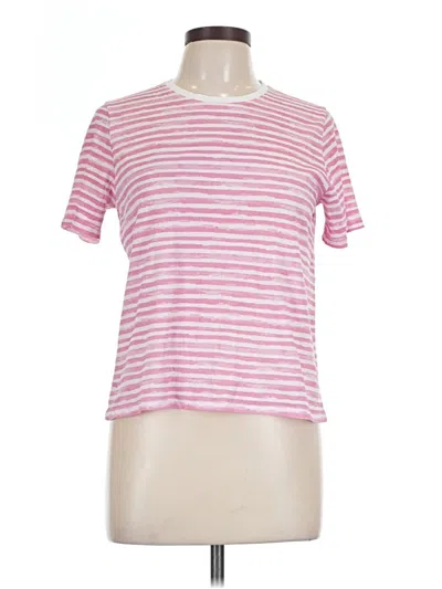 Pre-owned Atm Anthony Thomas Melillo Short Sleeve T-shirt In Pink