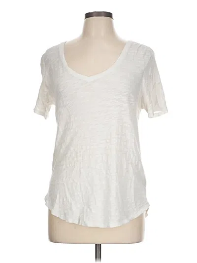 Pre-owned Atm Anthony Thomas Melillo Short Sleeve T-shirt In White