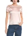 Atm Anthony Thomas Melillo Silk-blend T-shirt In Pink