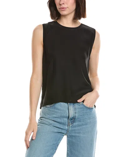 Atm Anthony Thomas Melillo Silk Muscle T-shirt In Black