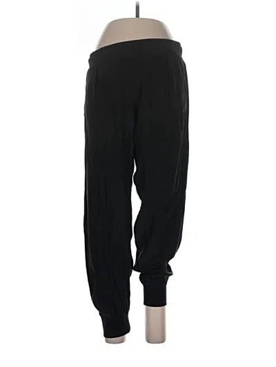 Pre-owned Atm Anthony Thomas Melillo Silk Pants In Black