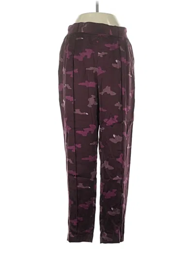 Pre-owned Atm Anthony Thomas Melillo Silk Pants In Purple