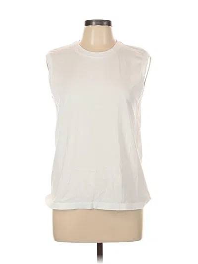 Pre-owned Atm Anthony Thomas Melillo Sleeveless T-shirt In White