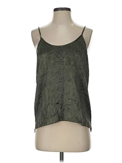 Pre-owned Atm Anthony Thomas Melillo Sleeveless Top Green Halter Neckline Tops