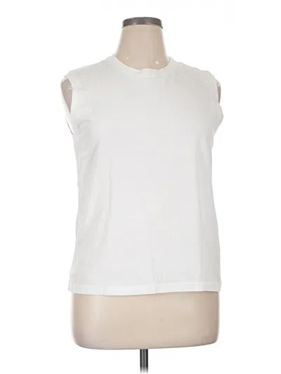 Pre-owned Atm Anthony Thomas Melillo Sleeveless T-shirt In White