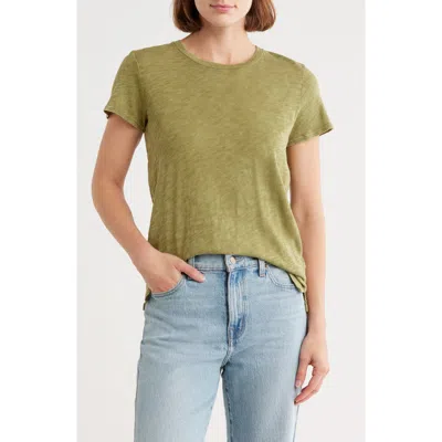 Atm Anthony Thomas Melillo Slub Cotton Jersey T-shirt In Juniper