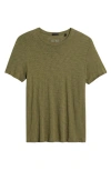 Atm Anthony Thomas Melillo Slub Crewneck T-shirt In Army
