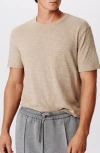 Atm Anthony Thomas Melillo Slub Jersey Crewneck T-shirt In Rye