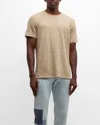 Atm Anthony Thomas Melillo Slub Jersey Crewneck T-shirt In Rye