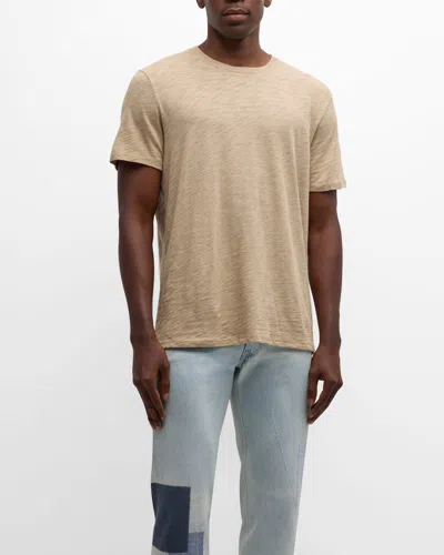 Atm Anthony Thomas Melillo Slub Jersey Crewneck T-shirt In Rye