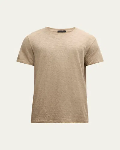 Atm Anthony Thomas Melillo Slub Jersey Crewneck T-shirt In Rye