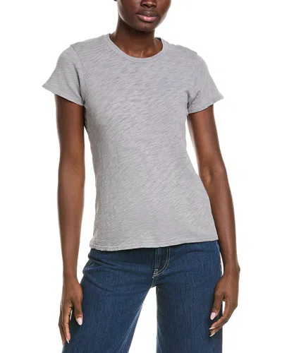 Atm Anthony Thomas Melillo Slub Jersey Shirt In Gray