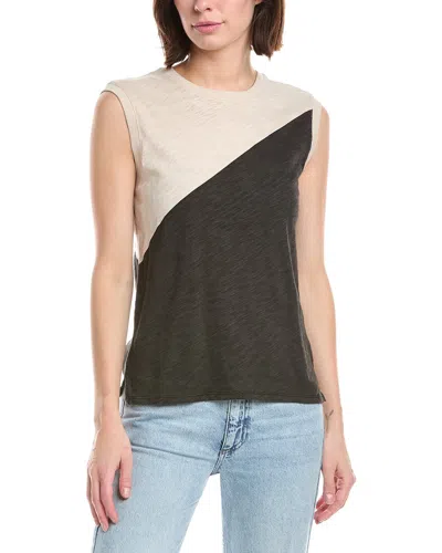 Atm Anthony Thomas Melillo Slub Jersey Sleeveless T-shirt In Multi