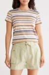 Atm Anthony Thomas Melillo Slub Jersey T-shirt In Multi