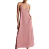 Atm Anthony Thomas Melillo Slub Jersey Tank Maxi Dress In Summer Rose