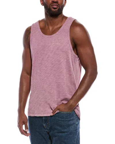 Atm Anthony Thomas Melillo Slub Jersey Tank In Pink