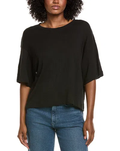 Atm Anthony Thomas Melillo Slub Jersey T-shirt In Black