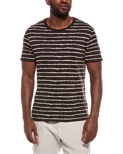 Atm Anthony Thomas Melillo Slub Jersey T-shirt In Animal Print