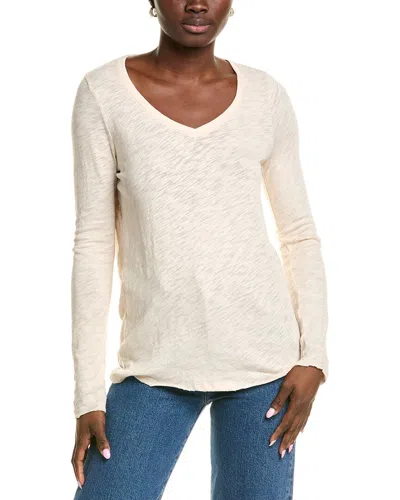 Atm Anthony Thomas Melillo Slub T-shirt In Neutral