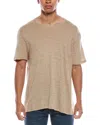 Atm Anthony Thomas Melillo Slub T-shirt In Neutral