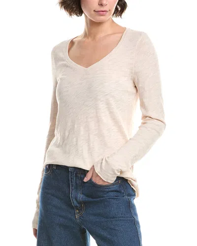 Atm Anthony Thomas Melillo Slub T-shirt In Neutral