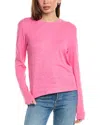 Atm Anthony Thomas Melillo Slub T-shirt In Pink