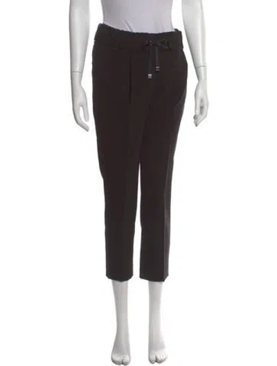 Pre-owned Atm Anthony Thomas Melillo Straight Leg Pants In Brown