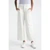 Atm Anthony Thomas Melillo Cotton Twill Cargo Pants In Chalk
