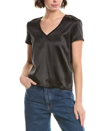 ATM ANTHONY THOMAS MELILLO STRETCH SILK-BLEND TOP