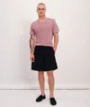 Atm Anthony Thomas Melillo Superfine Twill Boxer Shorts In Black
