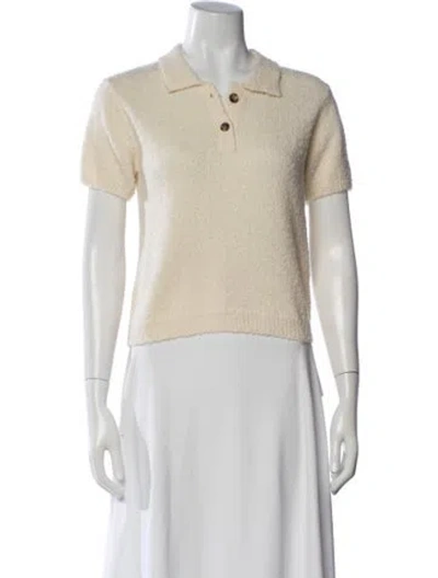 Pre-owned Atm Anthony Thomas Melillo Sweater In White