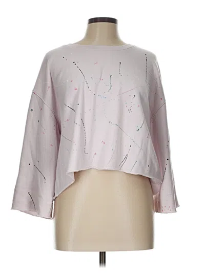Pre-owned Atm Anthony Thomas Melillo Sweatshirt In Pink