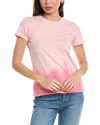 Atm Anthony Thomas Melillo Women's Schoolboy Slub Dip-dye T-shirt In Pink