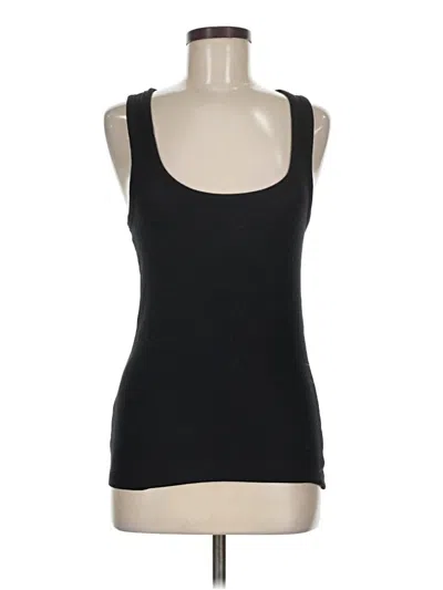 Pre-owned Atm Anthony Thomas Melillo Tank Top Black Halter Neckline Tops
