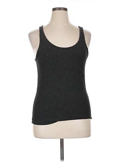 Pre-owned Atm Anthony Thomas Melillo Tank Top Gray Halter Neckline Tops