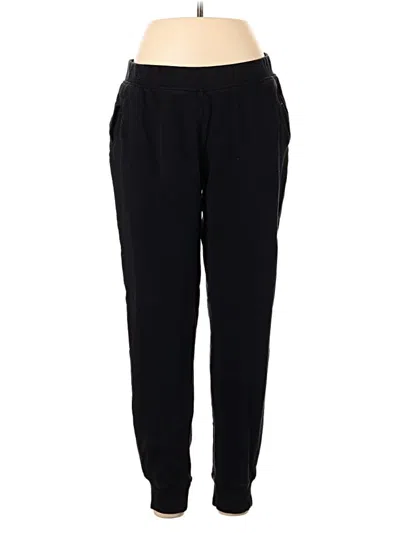 Pre-owned Atm Anthony Thomas Melillo Track Pants In Black