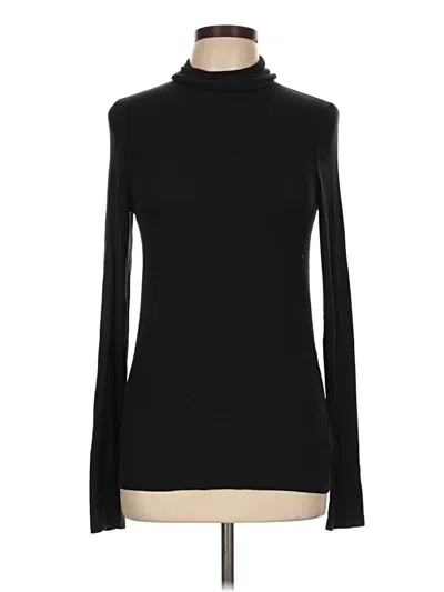 Pre-owned Atm Anthony Thomas Melillo Turtleneck Sweater In Black
