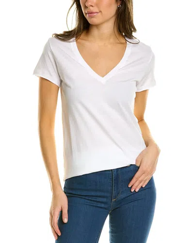Atm Anthony Thomas Melillo V-neck T-shirt In White