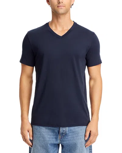 Atm Anthony Thomas Melillo V-neck Tee - Exclusive In Blue