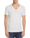 Atm Anthony Thomas Melillo V-neck Tee - Exclusive In White