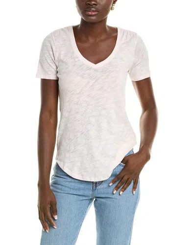 Atm Anthony Thomas Melillo V-neck Tee In Multi