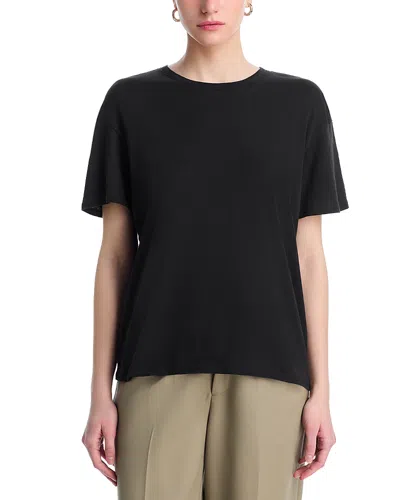 Atm Anthony Thomas Melillo Vintage Jersey Crewneck Tee In Black