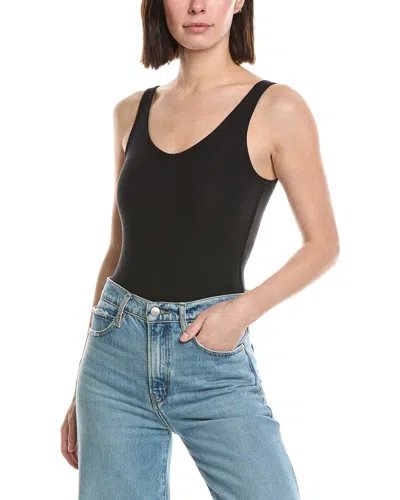 Atm Anthony Thomas Melillo V-neck Bodysuit In Black