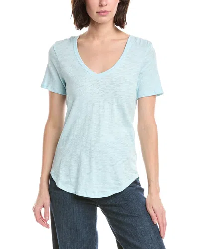 Atm Anthony Thomas Melillo V-neck T-shirt In Blue