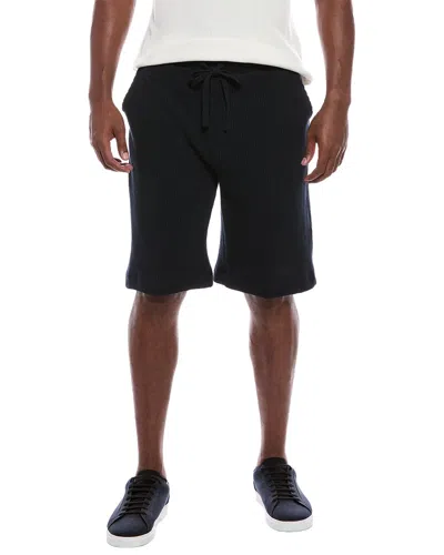 Atm Anthony Thomas Melillo Waffle Pull-on Short In Black