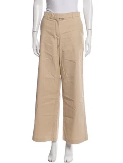 Pre-owned Atm Anthony Thomas Melillo Wide Leg Pants In Neutrals
