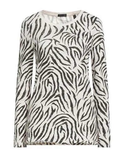 Atm Anthony Thomas Melillo Woman T-shirt Beige Size M Cotton In Gray